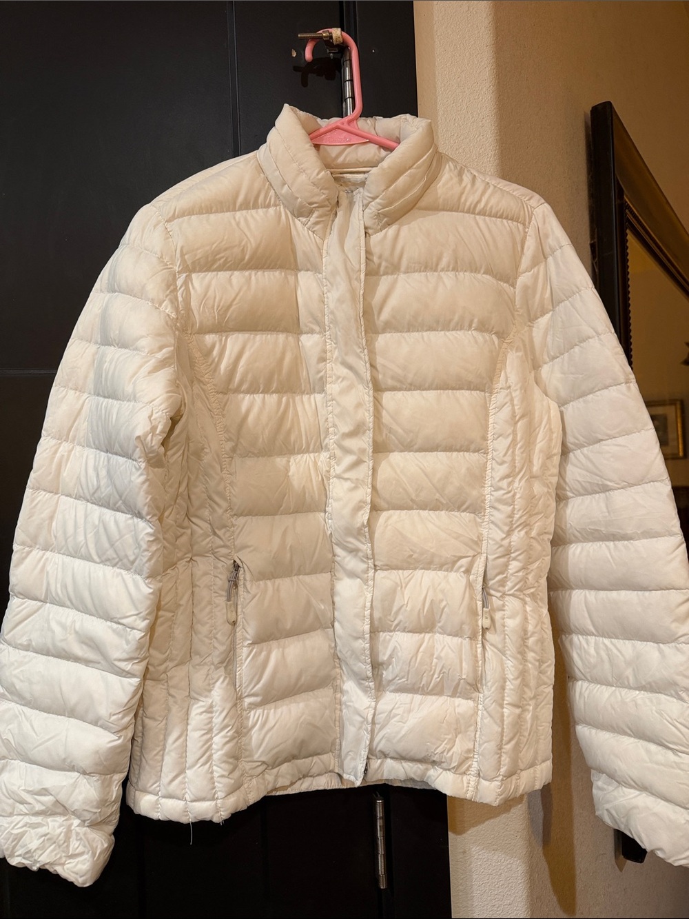 MINT Girls Lightweight White Quilted Puffer Jacket *SEE DETAILS re: sizing! 👈